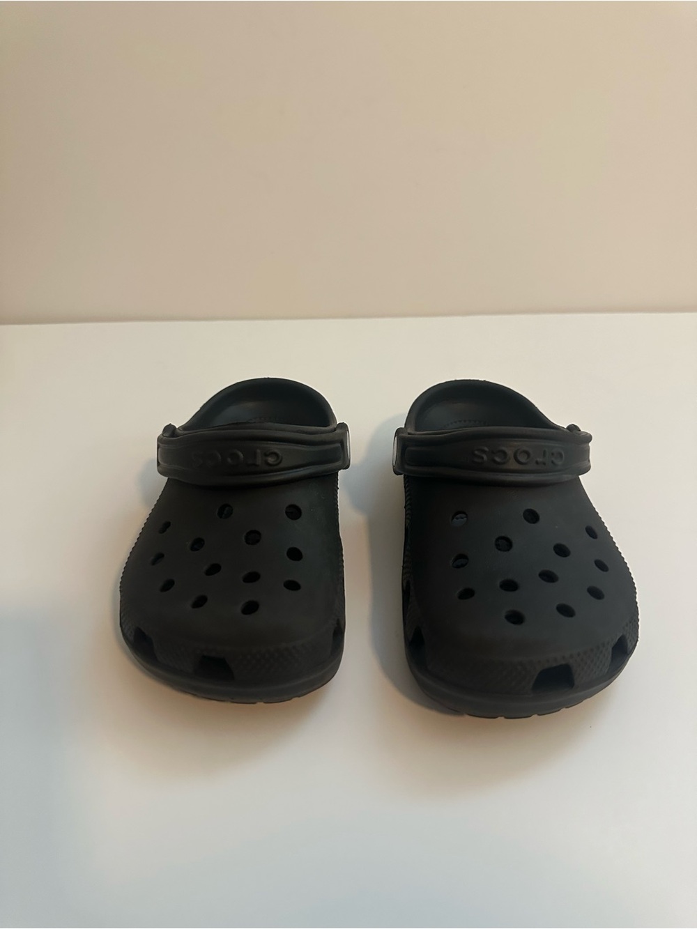 CROCS Kids Black Classic Clog Sandals
